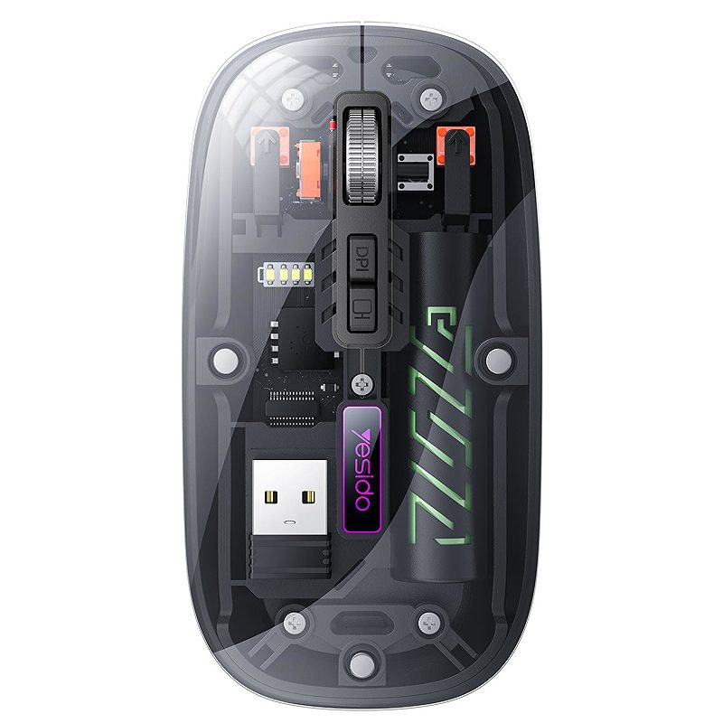 YESIDO WIRELESS MOUSE KB29 400mAh 2.4GHz BLACK