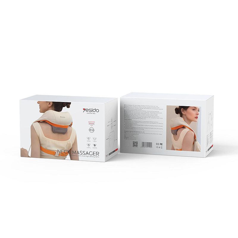 Yesido Functional Neck Massager MG16 beige 2000mAh 10-minute sessions - Billede 2
