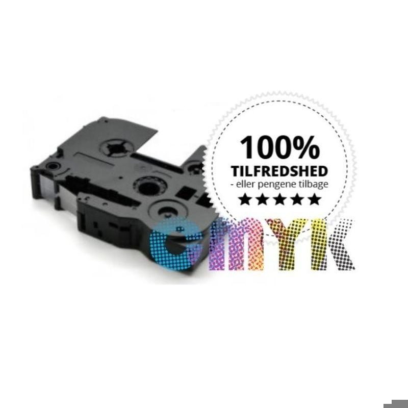 Brother TZe 661 tape CMYK komp.